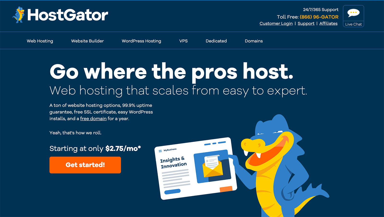 hostgator Best Web Hosting For USA Websites